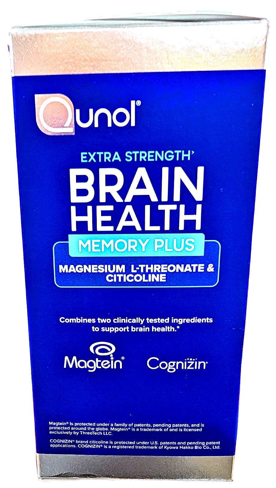 Qunol Extra Strength Brain Health Memory Plus 100 Count EXP 08/2027
