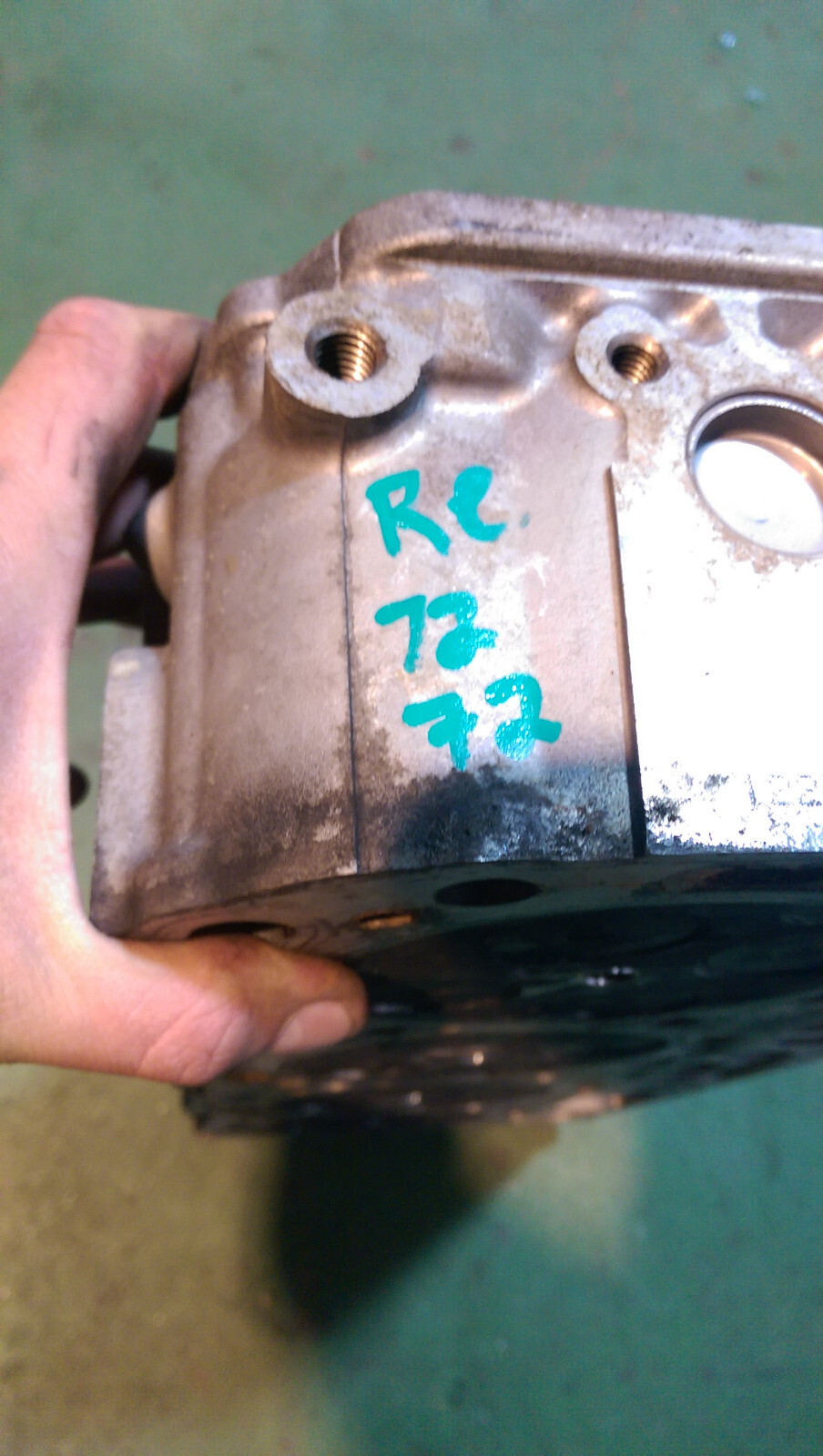 97779578 97320788 01-04 2001-04 LB7 DURAMAX 6.6 6.6L LH Drivers CYLINDER HEAD - Picture 4 of 12