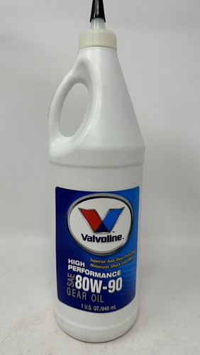 Valvoline High Performance SAE 80W-90 Gear Oil 1 QT | eBay
