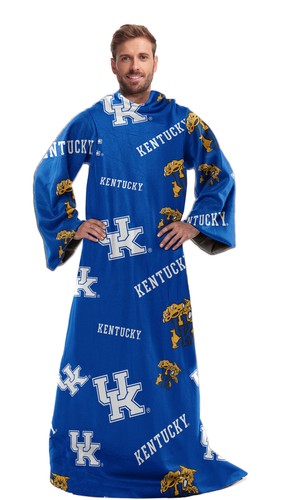 Удобный плед с рукавами Northwest NCAA Kentucky Wildcats Toss Silk Touch