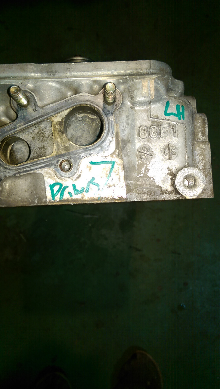 97779578 97320788 01-04 2001-04 LB7 DURAMAX 6.6 6.6L LH Drivers CYLINDER HEAD - Picture 11 of 12