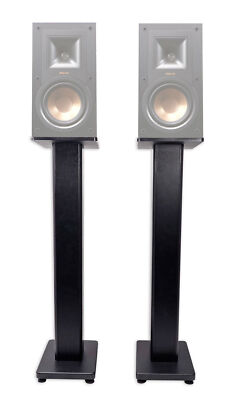 Pair 28'' Bookshelf Speaker Stands For Klipsch R-15M Bookshelf Speakers