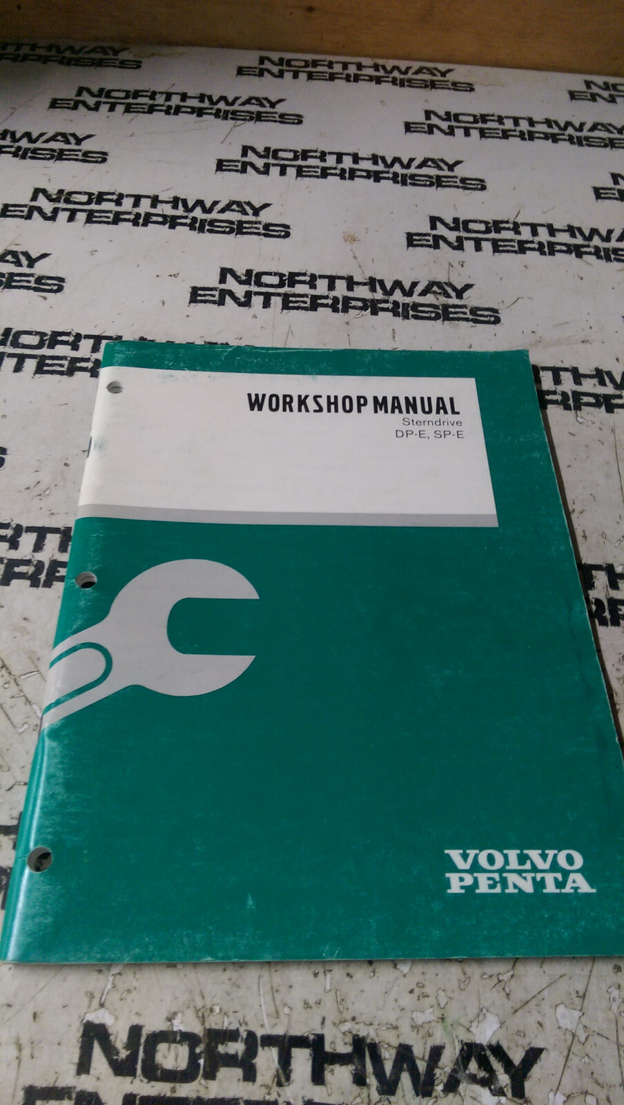 2000 Volvo Penta 7797525 workshop manual sterndrive DP-E SP-E - Picture 1 of 4