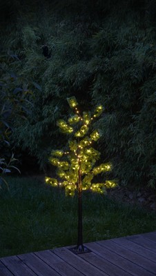 LED Baum Tannenbaum Nadelbaum Weihnachtsbaum Braun 3,6W 150 LEDs 150cm hoch