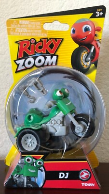 Ricky Zoom - DJ the Trike Action Figure with Stand New, Sealed!