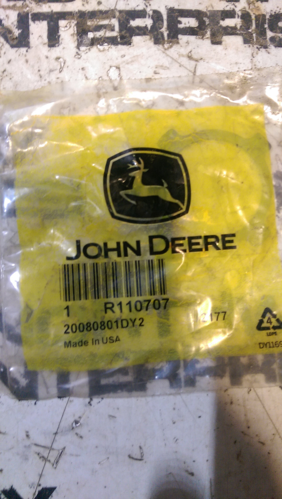 R110707 JOHN DEERE THRUST WASHER - Picture 1 of 2