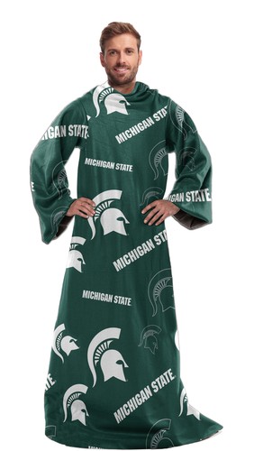 Удобная футболка с рукавами Northwest NCAA Michigan State Spartans Toss Silk Touch