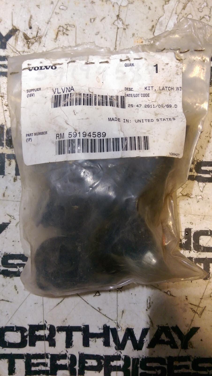 RM59194589 VOLVO LATCH KIT 59194589 - Picture 1 of 3