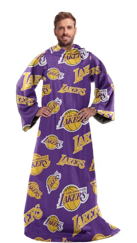 Удобный плед с рукавами Northwest NBA Los Angeles Lakers Toss Silk Touch