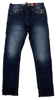 Черные джинсовые брюки узкого кроя Pike Deep Indigo