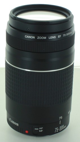 Canon EOS Camera Auto Focus Zoom Lens EF 75-300mm 1: 4-5.6 III *Used*