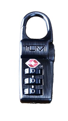 NEW Tumi Lock TSA007 in Gunmetal 
