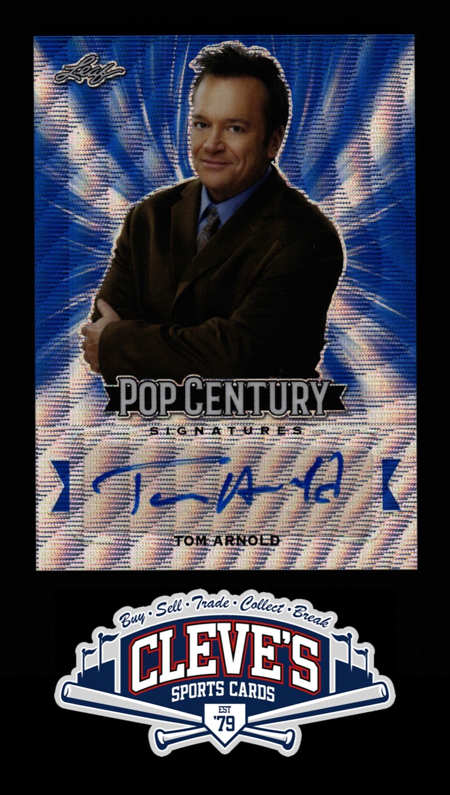 2019 LEAF POP CENTURY TOM ARNOLD AUTO 14/20 BLUE SHIMMER