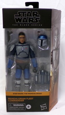 Hasbro Star Wars Black Series Mandalorian Fleet Commander 6'' Figure New Sealed