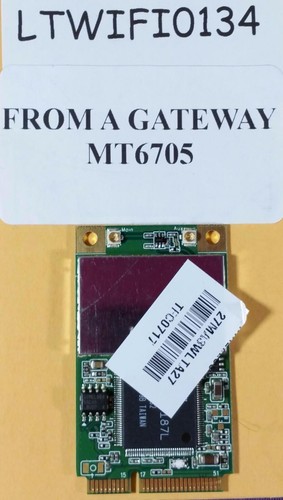 LTWIFI0134 - Gateway MT6705 MT6840 MA7 WiFi Wireless Card 27MA3WLTA27