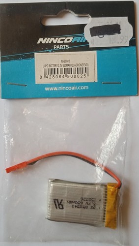 Ninco NH90802 LiPo battery 3.7V 650mAh (quadrone EVO) RC mod