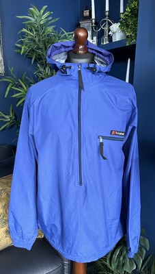 Berghaus Activent Gore Jacket Blue Vintage 80s 90s Oasis Liam