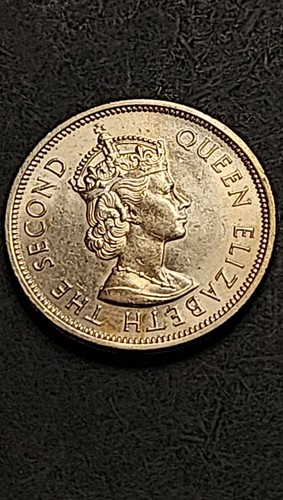 1970 ~ Hong Kong | 1 Dollar Coin | Elizabeth II 1st portrait