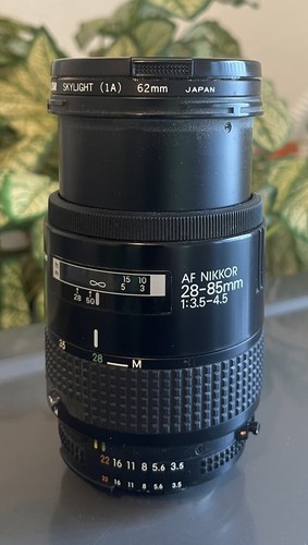Nikon Nikkor 28-85mm f/3.5-4.5 AF Zoom Wide Angle Lens