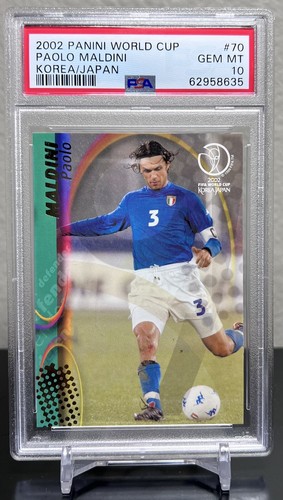 その他 Paolo Maldini auto psa10 panini 2002 Panini World Cup Paolo Maldini #70 PSA 10 Low Pop! | eBay