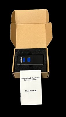 Symcode 2D MJ-2877 Portable Desktop Wireless Bluetooth Barcode Scanner Reader