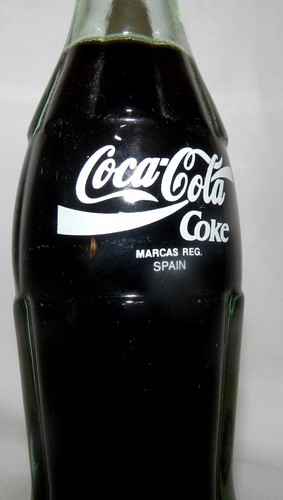 Coca Cola Marcas Reg SPAIN Commemorative 6.5 Oz Bottle 1 Of 15