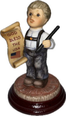 Berta, Hummel ''God Bless the USA'' BH44 2003 5'' Figurine