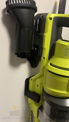 Wall Mount For Ryobi ONE+ 18V Stick Vac - PCL & PBL Compatible - Battery Design