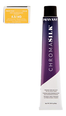 Pravana Chromasilk Creme Hair Color 3 oz6.3 Dark Golden Blonde. Hair Color