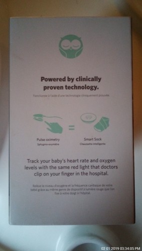 Owlet Smart Sock 2 Baby Monitor