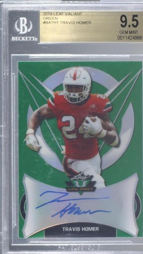 2019 Leaf Valiant Travis Homer #BA-TH1