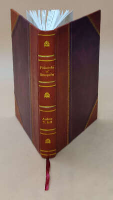 Philosophy Of Osteopathy 1899 By A. T. Still [Leather Bound]