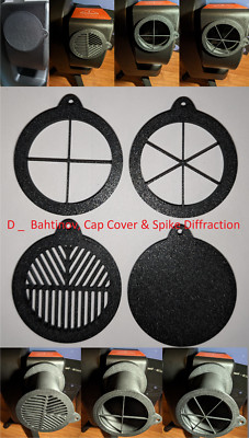 S) ZWO SeeStar S50 Dew 5.5'' Cap Cover Spike Bahtinov Mask 2'' 1.25'' Filter Holder
