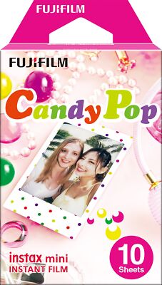 Fujifilm Instax Mini Candy Pop Film - 10 Exposures - EXPIRED 11/2018