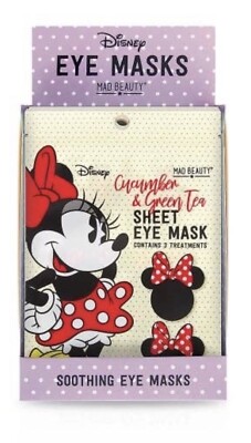 Disney's Minnie Mouse Cucumber & Green Tea Eye Mask