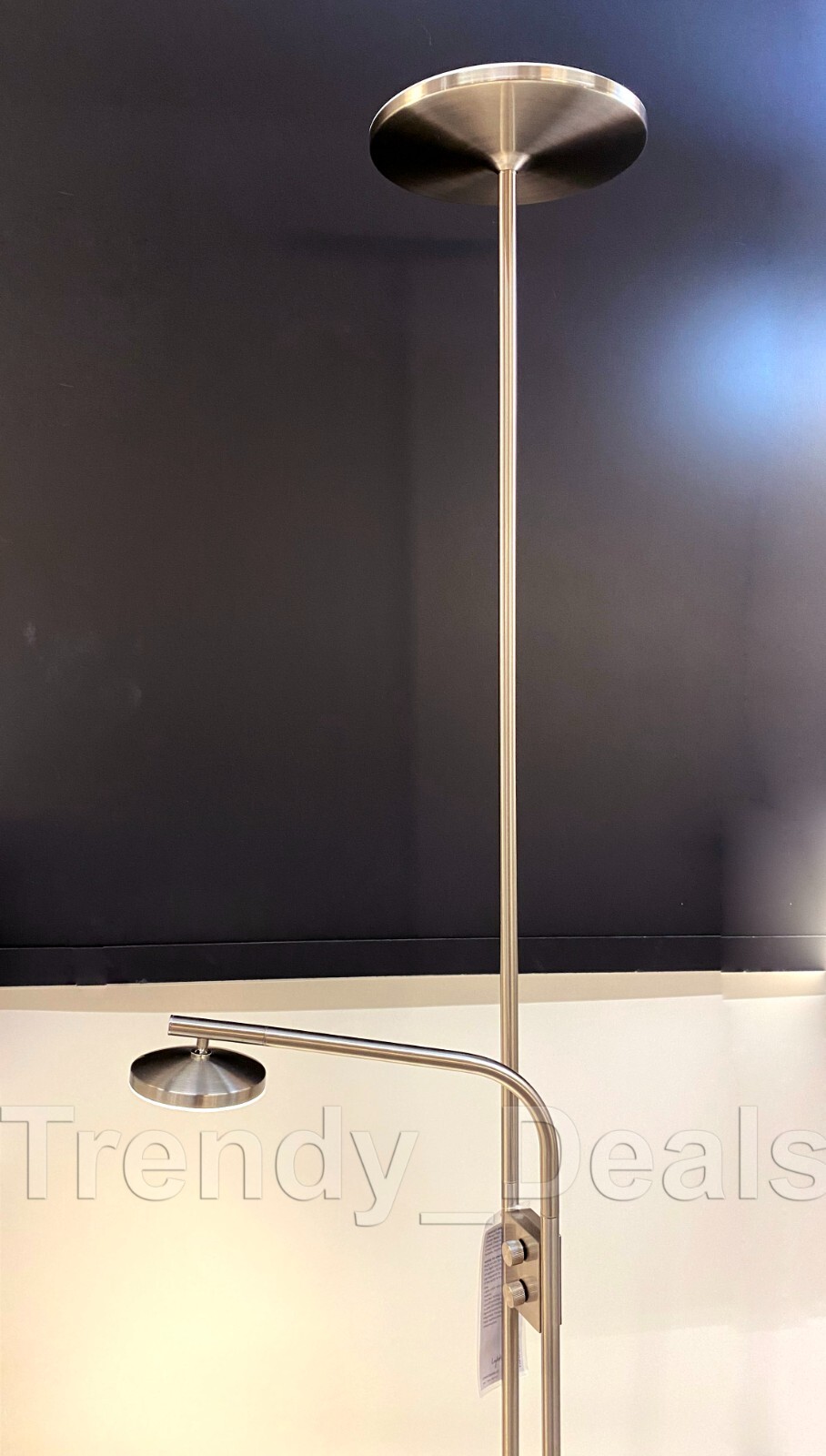 Ikea ISJAKT LED Floor Uplighter/Reading Lamp, Dimmable Ikea ISJAKT LED Floor Uplighter/Reading Lamp, Dimmable