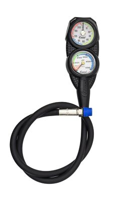 Cressi Scuba Diving Mini Console - Depth Gauge + Pressure Gauge | Mini Consol...