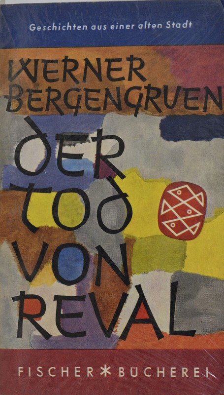 Livre /Buch Werner Bergengruen Der Tod Von Reval