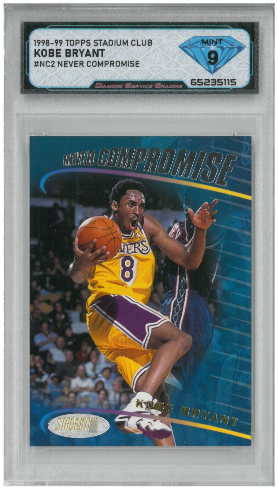 その他 PSA 10 - Kobe Bryant - 1999 Stadium Club 1998-99 Topps Stadium Club KOBE BRYANT #NC2 Never Compromise