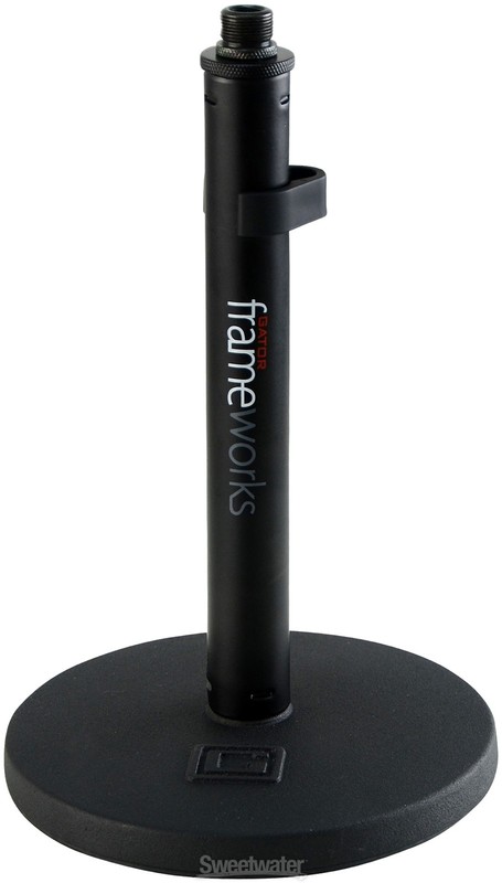 Gator Frameworks GFW-MIC-0600 Desktop Mic Stand wi