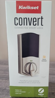 *Kwikset Convert Smart Lock Satin Nickel Kit