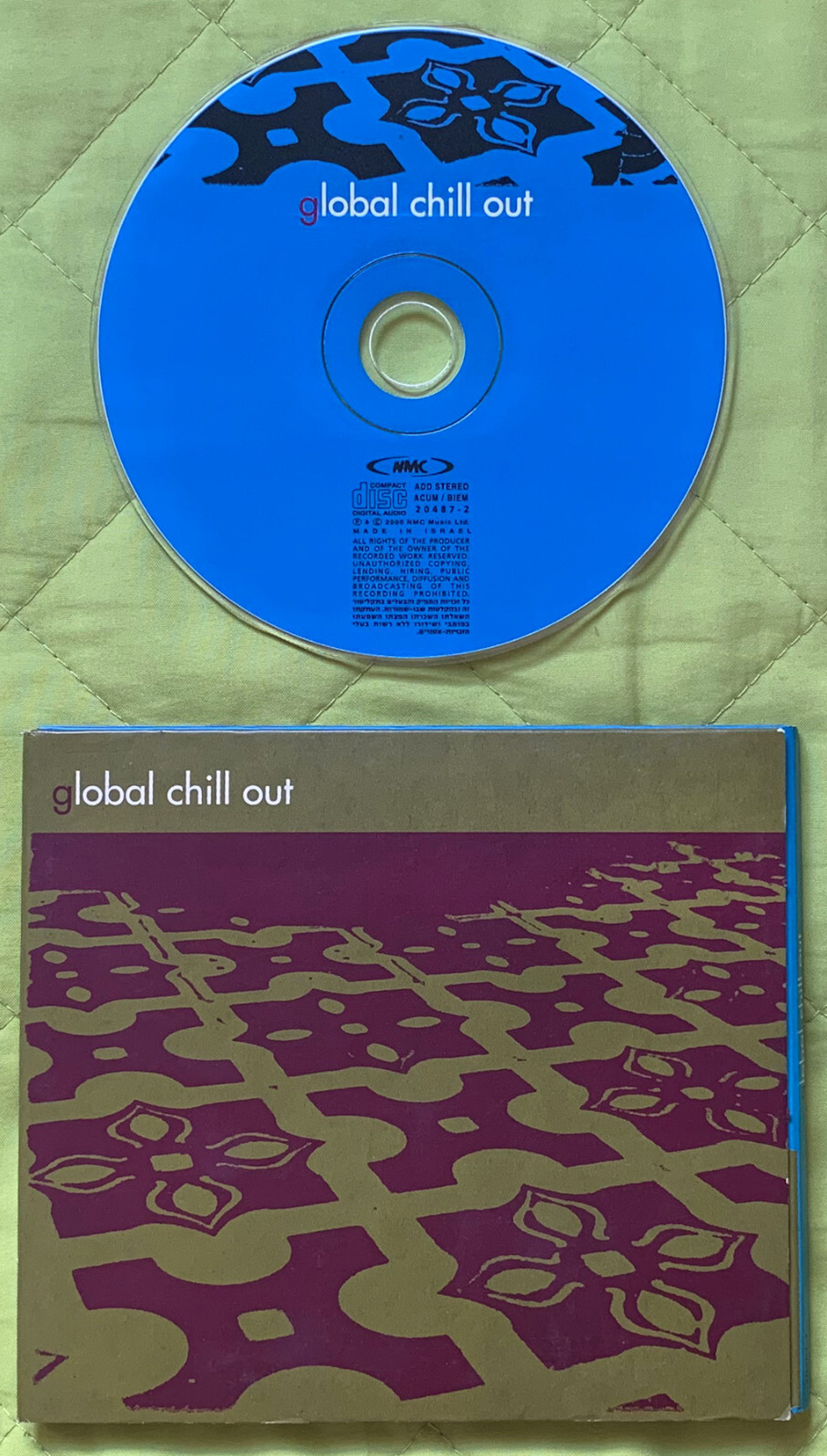 GLOBAL CHILL OUT Compilation CD Digipak 2000 Electronic