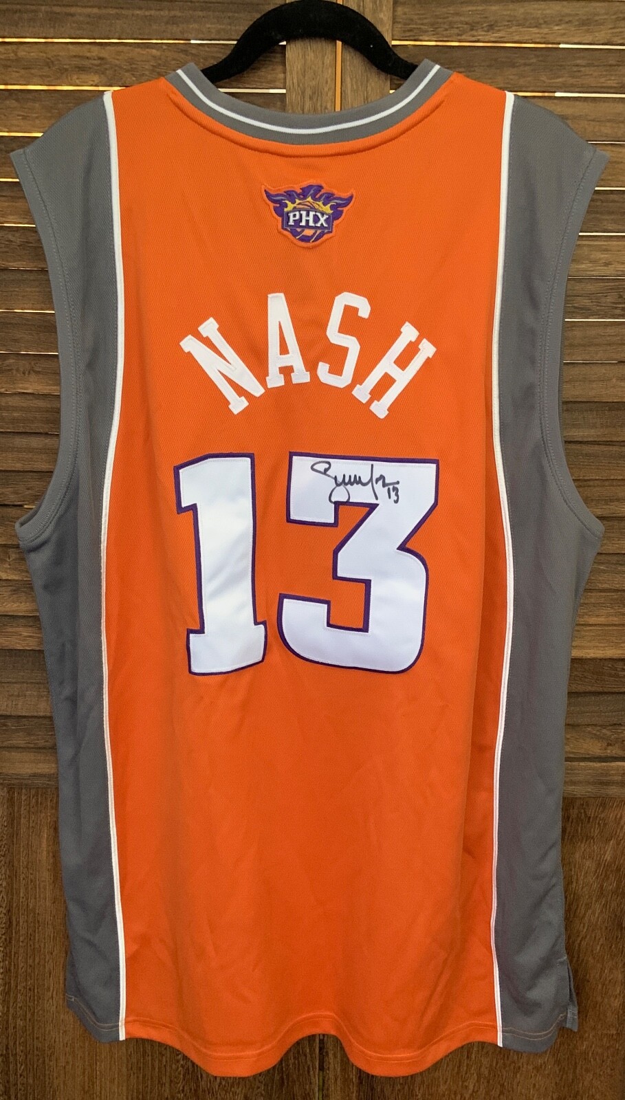 Jackson Dan Nash Stevie 他 イベントシャツ '82年 Authentic NBA STEVE NASH #13 Phoenix Suns Signed Autographed
