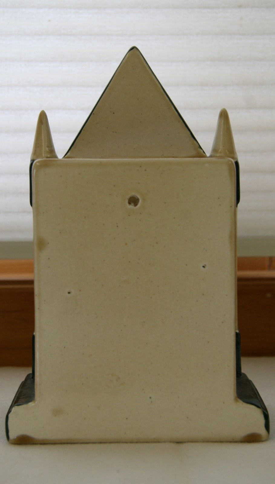 STEEPLE WALL CLOCK POCKET~Metlox Poppytail~Vintage~Rooster