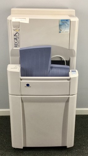 Konica Minolta Regius 190 CR with Workstation and Cassettes
