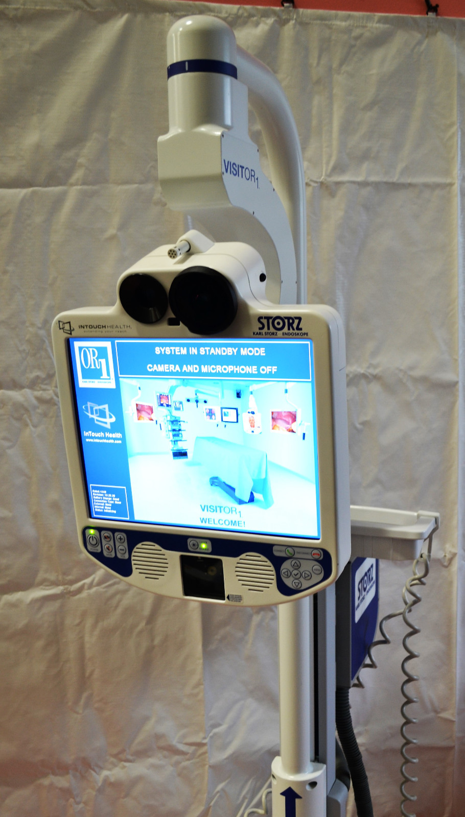 Storz VisitOR1 Intouch Health Telepresence Telemedicine Monitoring System 2012