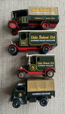 4x LLEDO Days Gone EDDIE STOBART LTD England Express Road Haulage Trucks Lorries