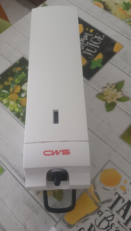 Cws Schaumseifenspender Paradise Foam Slim, White, Fullmenge 500 Ml