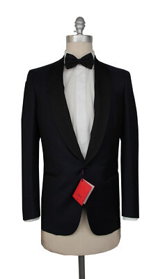 Pre-owned Isaia $3595  Dark Blue Wool Tuxedo - 32/42 - (is319241)
