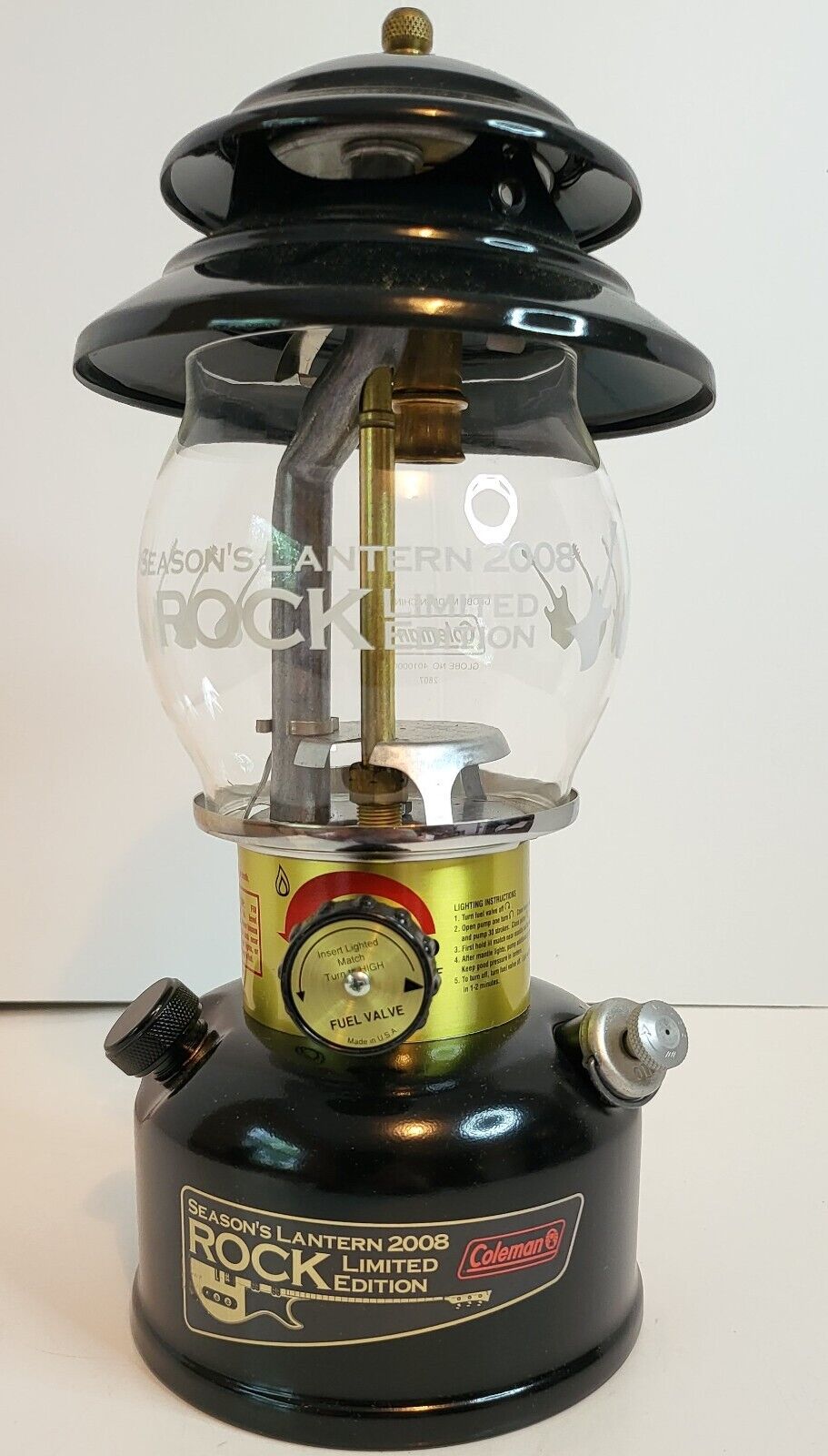 Coleman Seasons Lantern 2008 Limited Edition Rock Black NEW Coleman Seasons Lantern 2008 Limited Edition Rock Black NEW